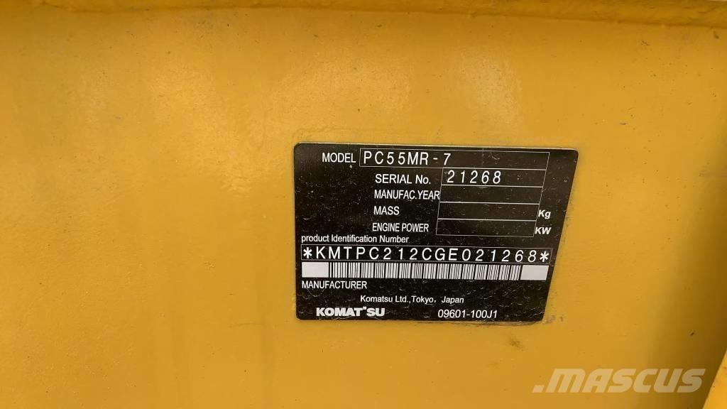 Komatsu PC 55 MR Bageri gusjeničari
