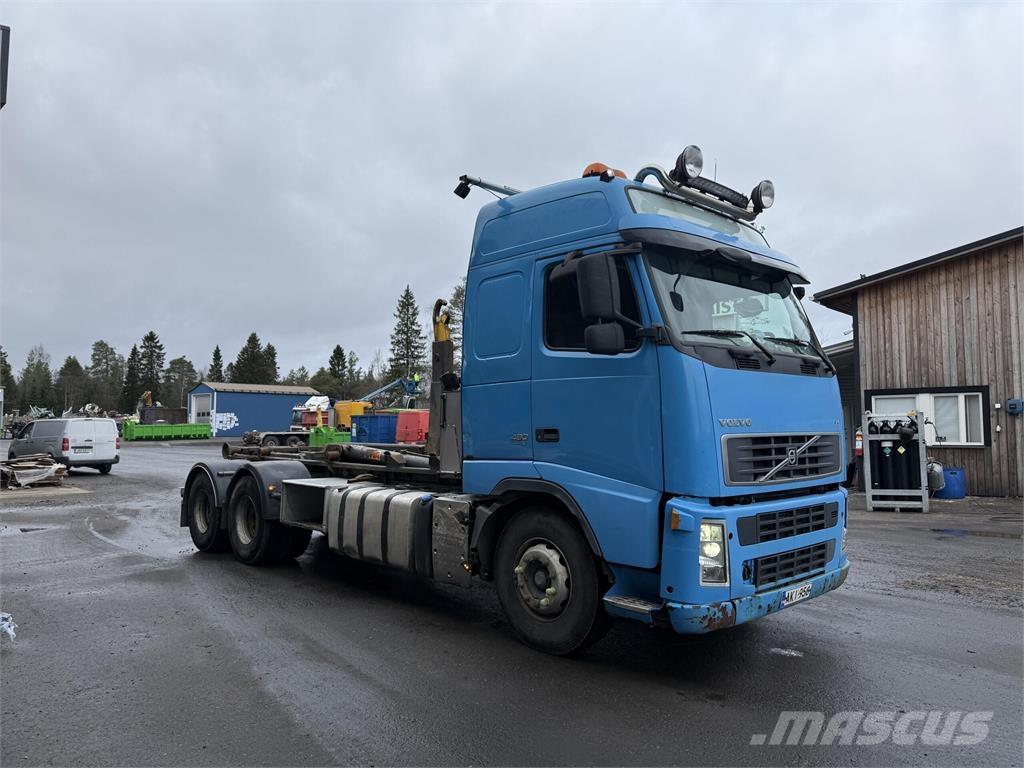 Volvo FH13 6x4 Rol kiper kamioni s kukama za dizanje