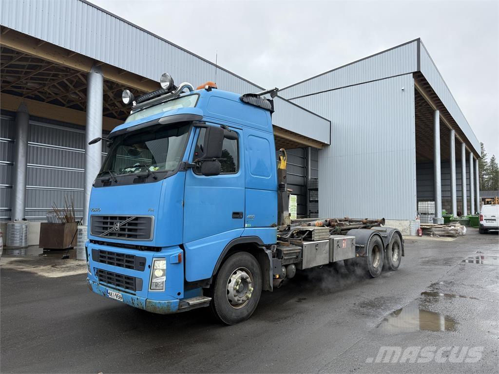 Volvo FH13 6x4 Rol kiper kamioni s kukama za dizanje