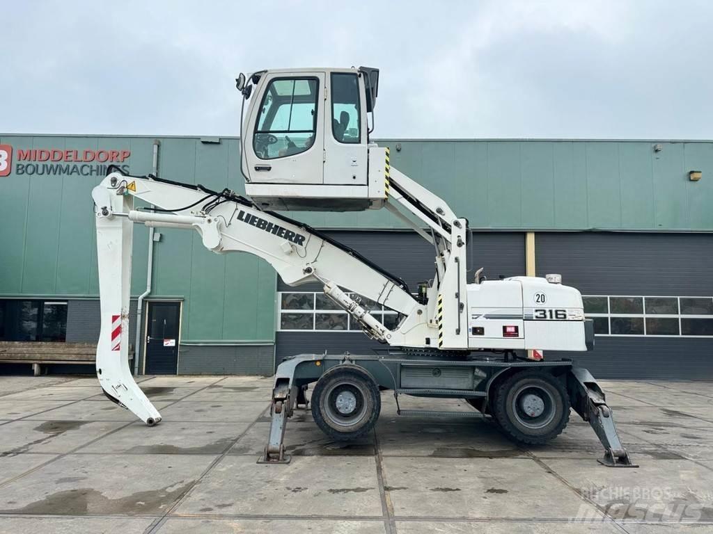 Liebherr A 316 Bageri za manipuliranje materijalom / otpadom