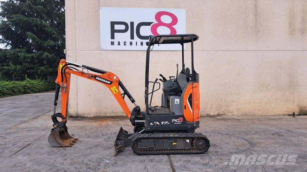 Doosan DX 17 Mini bageri <7t
