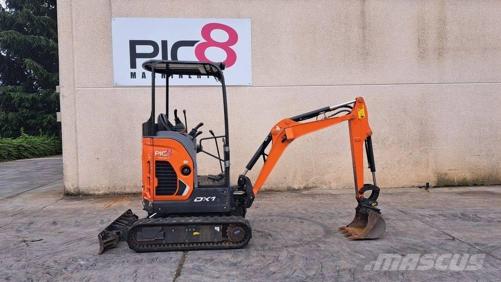 Doosan DX 17 Mini bageri <7t