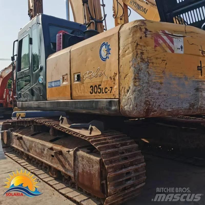 Hyundai 305lc-7 Bageri gusjeničari