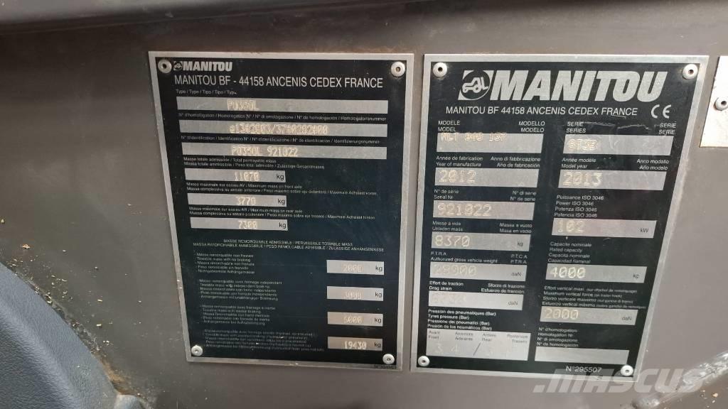 Manitou MLT 840-137 Teleskopski viličari