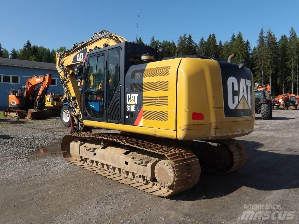 CAT 318 E L Bageri gusjeničari