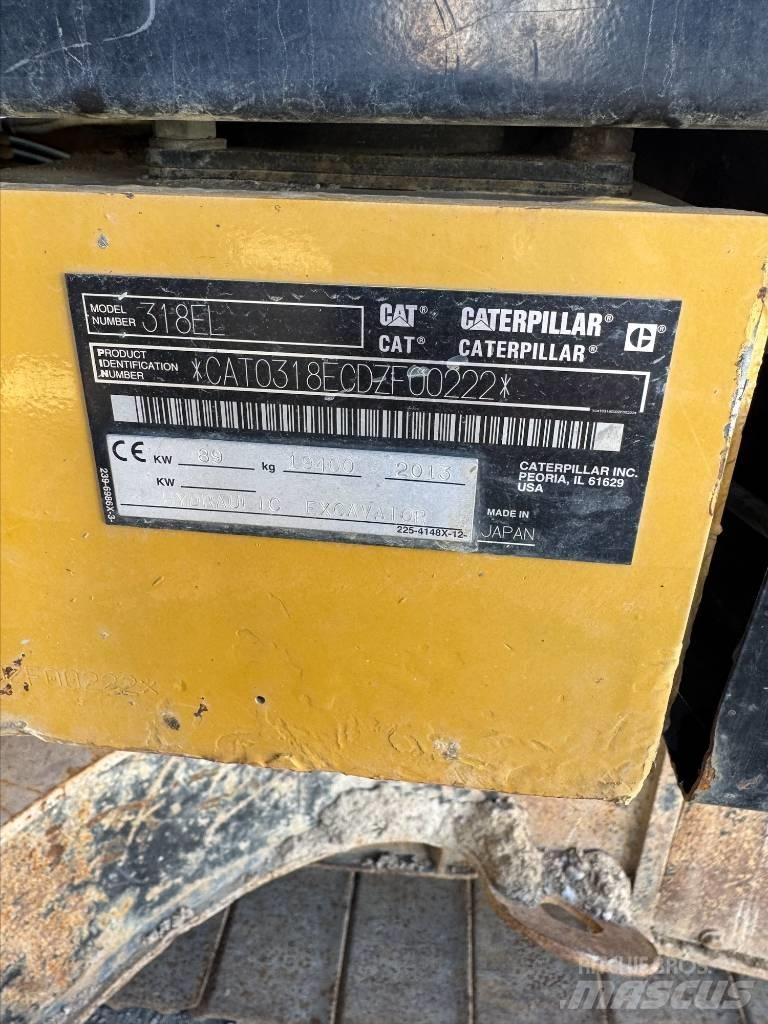 CAT 318 E L Bageri gusjeničari