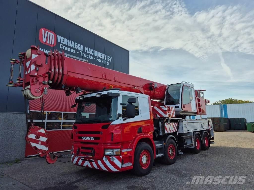 Scania p 380 Rabljene dizalice za težak teren