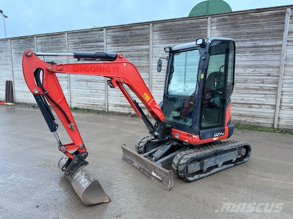 Kubota U 27-4 Mini bageri <7t