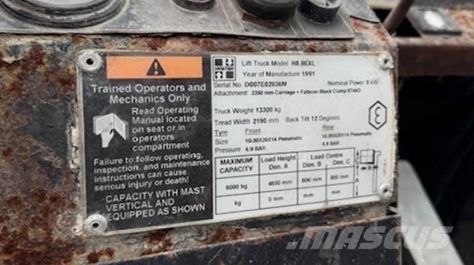 Hyster H 8.00 XL 5 Samopogonski ručni viličari