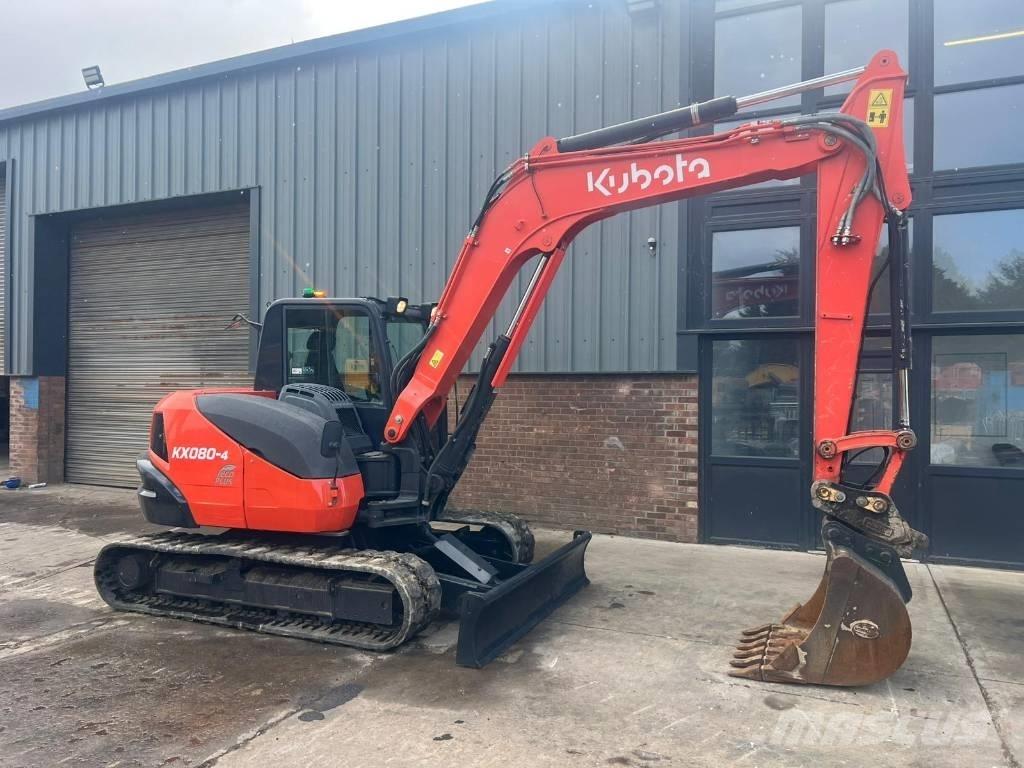 Kubota KX 080-4 Mini bageri <7t