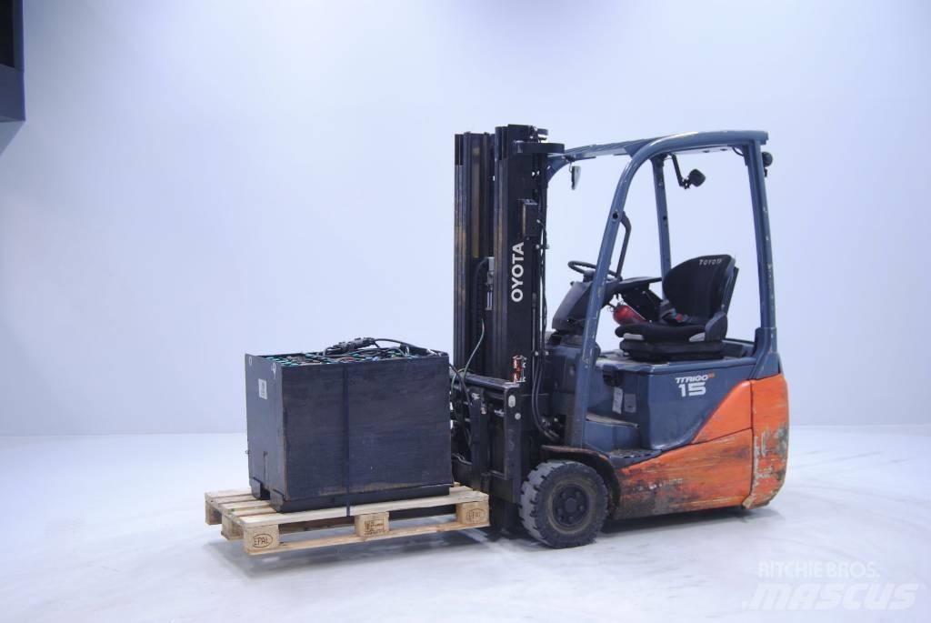 Toyota 8FBE15T Električni viličari