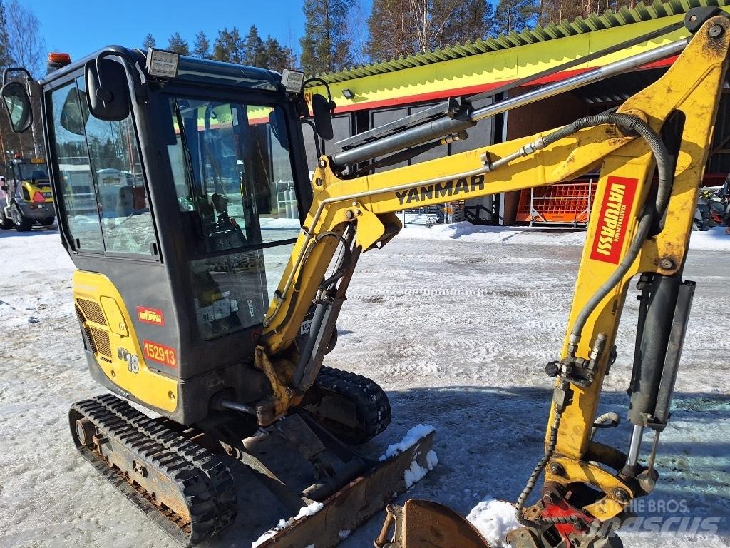 Yanmar SV 18 Mini bageri <7t