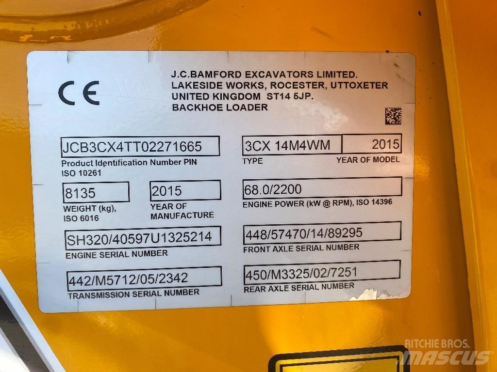 JCB 3 CX Utovarni rovokopači