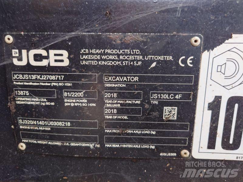JCB JS 130 LC Bageri gusjeničari