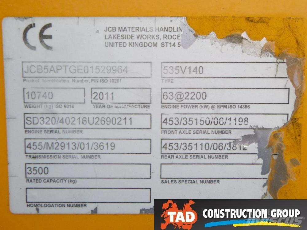 JCB 535-140 Hiviz Teleskopski viličari