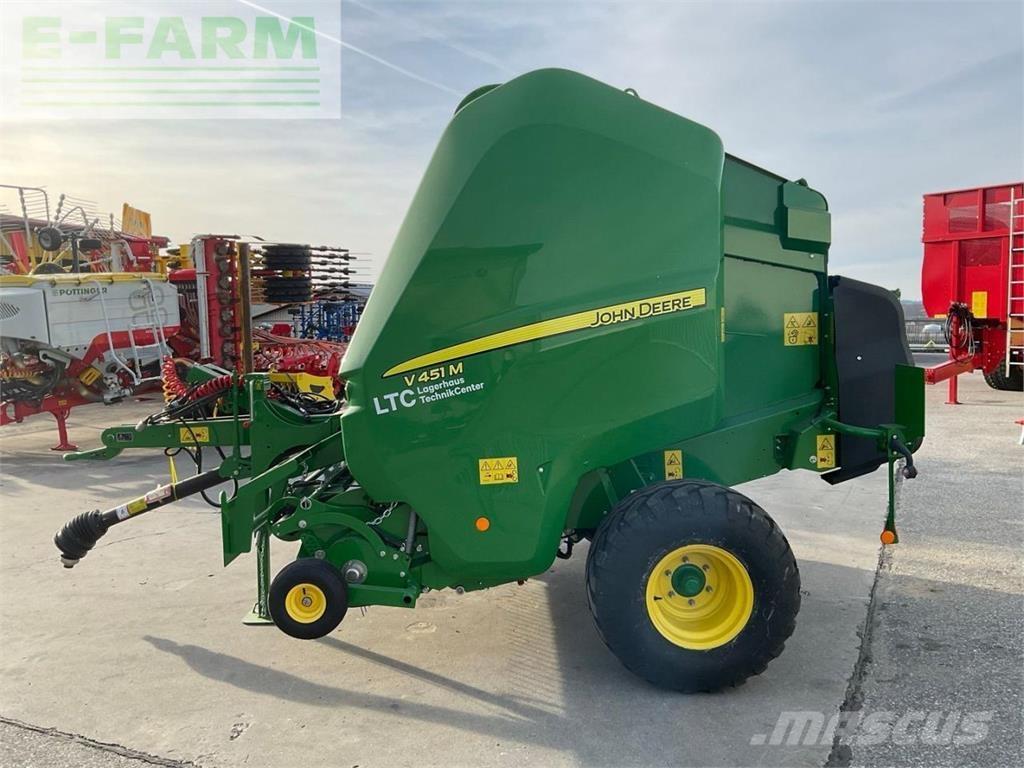 John Deere V451 M Balirke za kockaste bale
