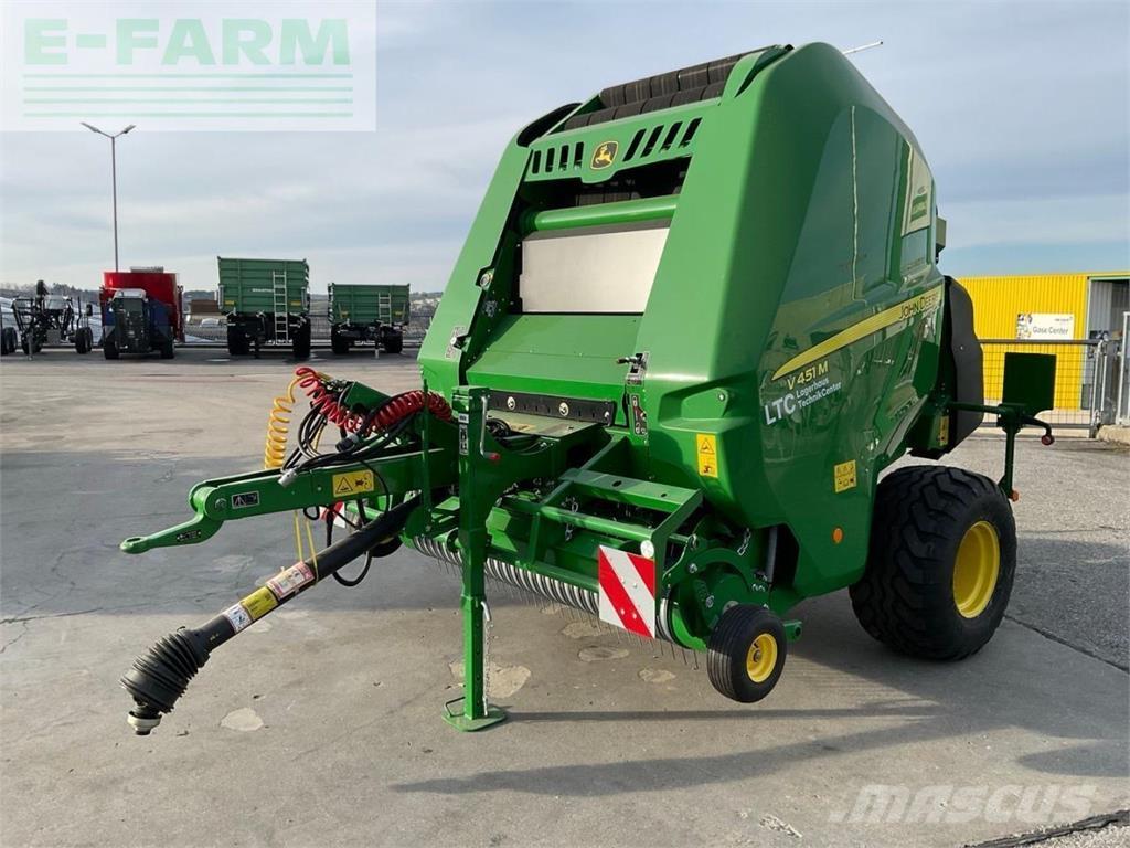 John Deere V451 M Balirke za kockaste bale