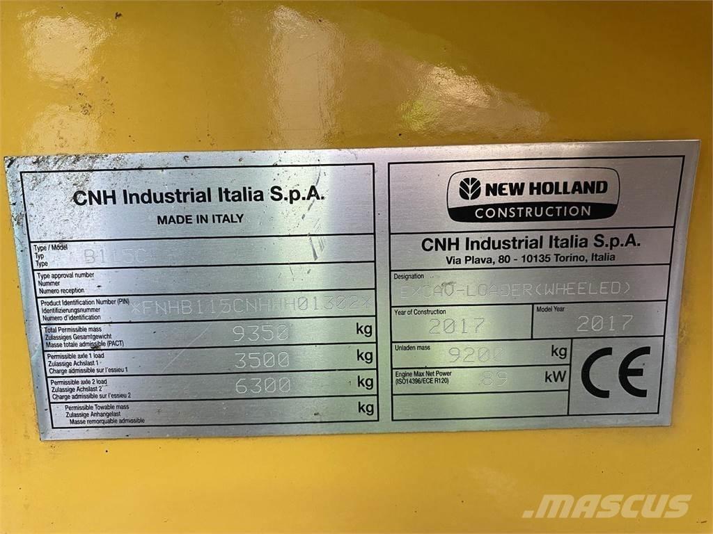 New Holland LB115 Utovarni rovokopači