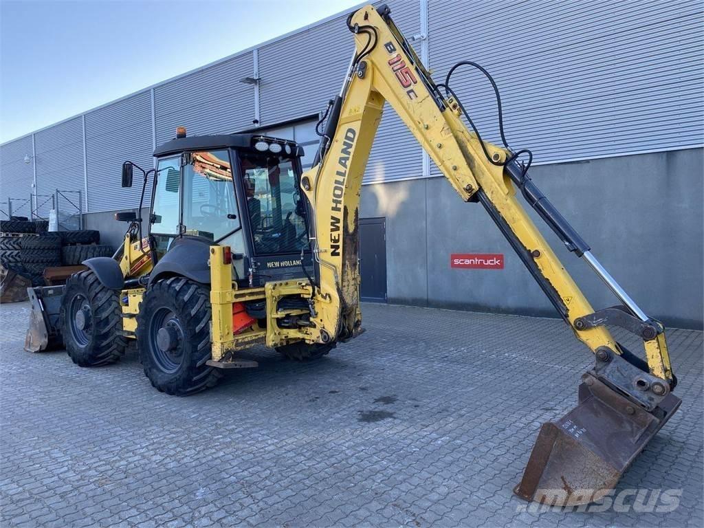 New Holland LB115 Utovarni rovokopači