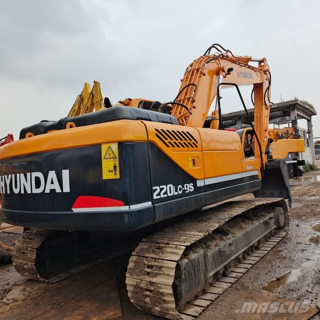 Hyundai 220 LC-9 Bageri gusjeničari