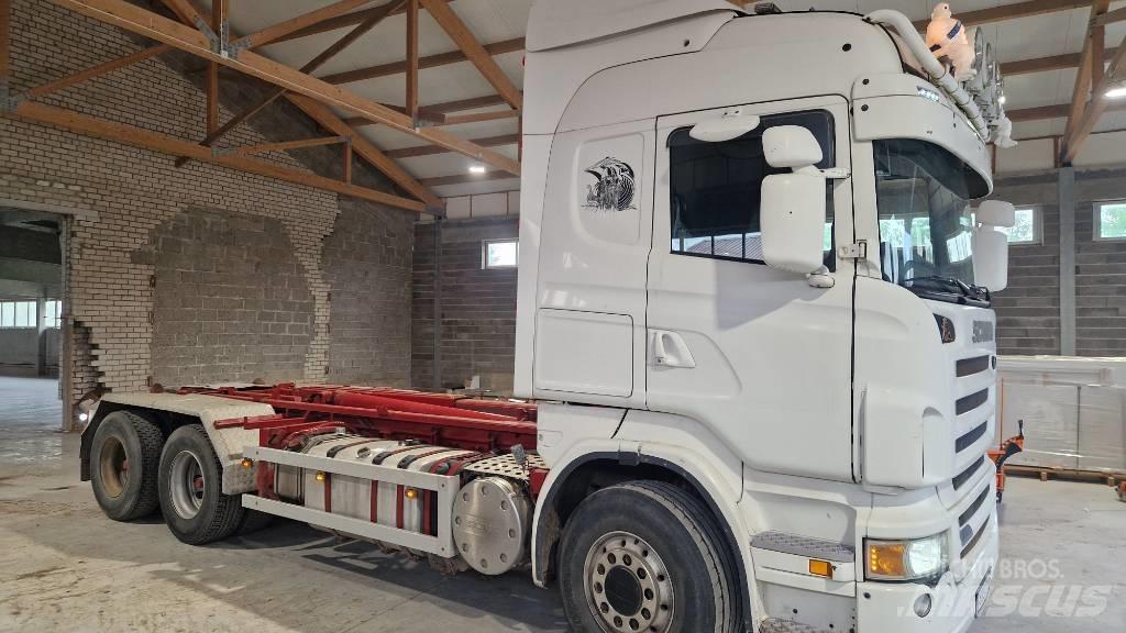 Scania R 620 Rol kiper kamioni s kukama za dizanje