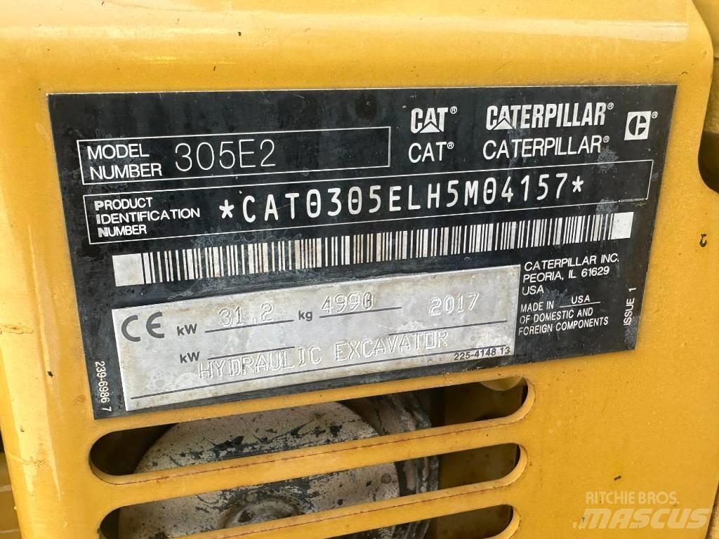 CAT 305 E CR Mini bageri <7t