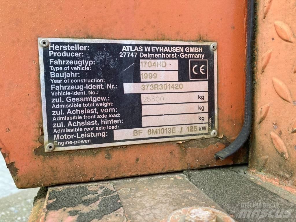 Atlas 1704 HD Bageri gusjeničari