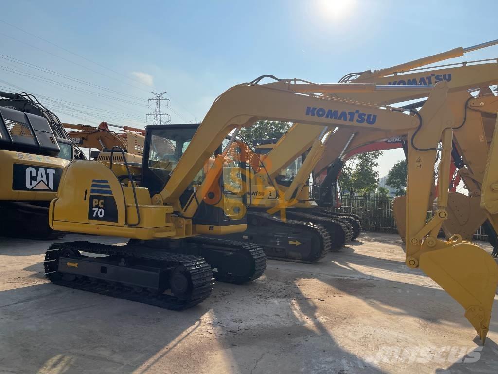 Komatsu PC 70 Mini bageri <7t