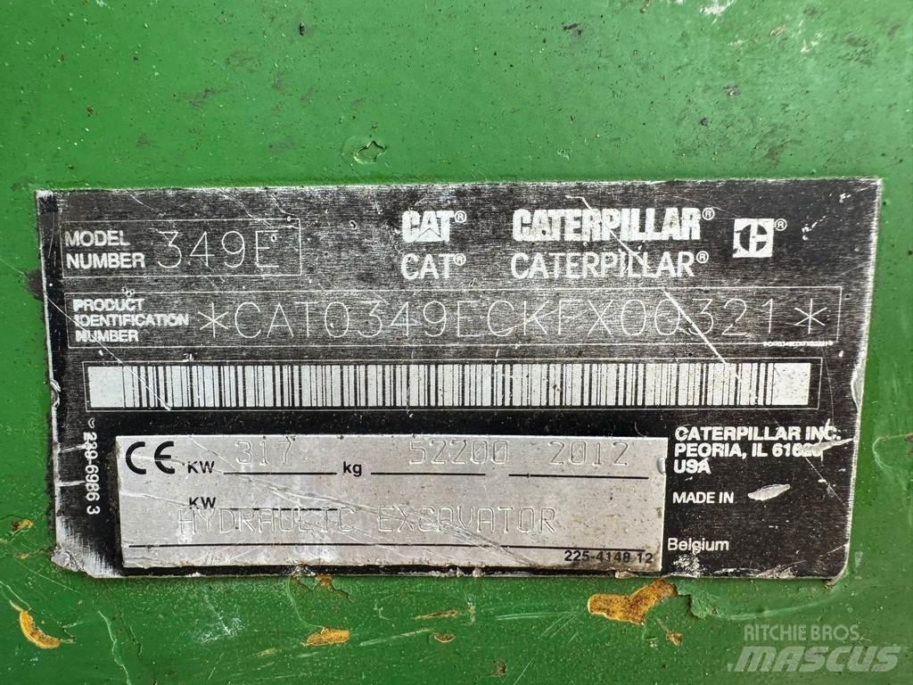 CAT 349E Bageri gusjeničari