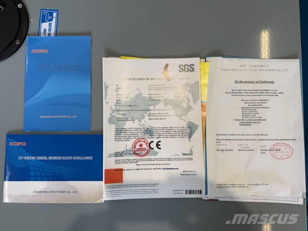 Ashita 110 kva Dizel agregati