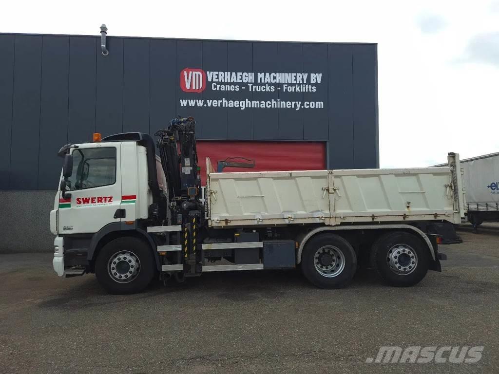 DAF 85.360 Kipper Rabljene dizalice za težak teren