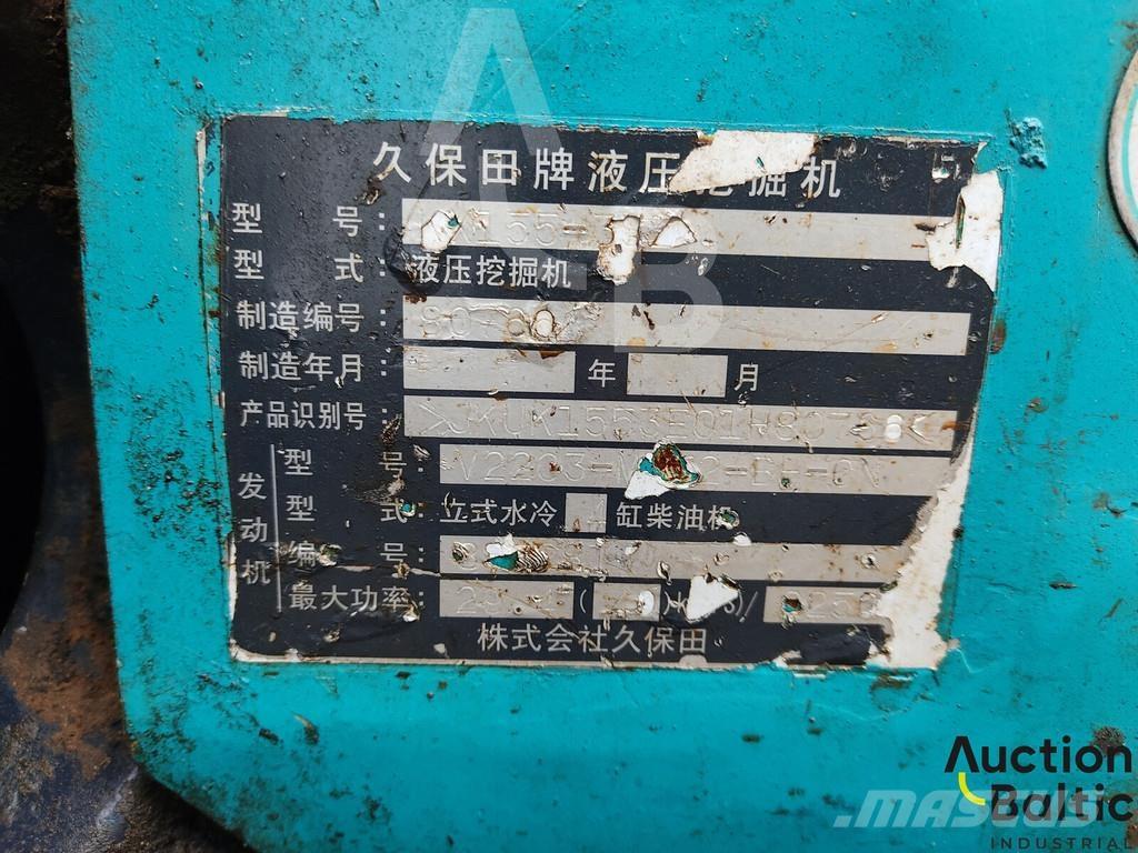 Kubota KX155-3 Mini bageri <7t