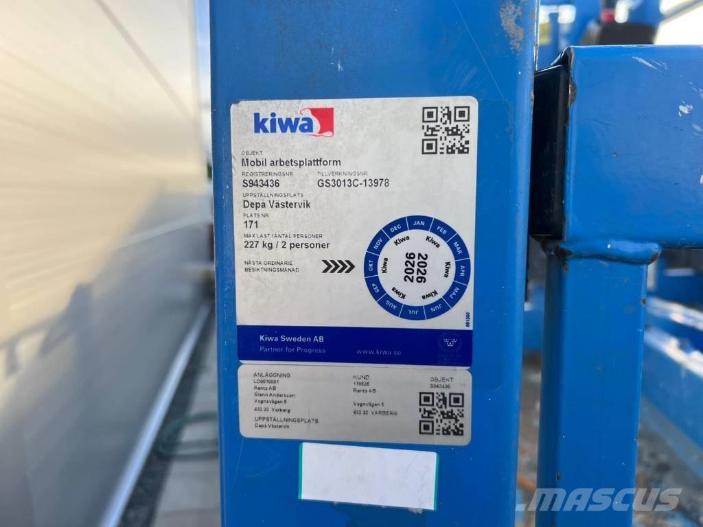 Genie GS 1932 Škaraste platforme