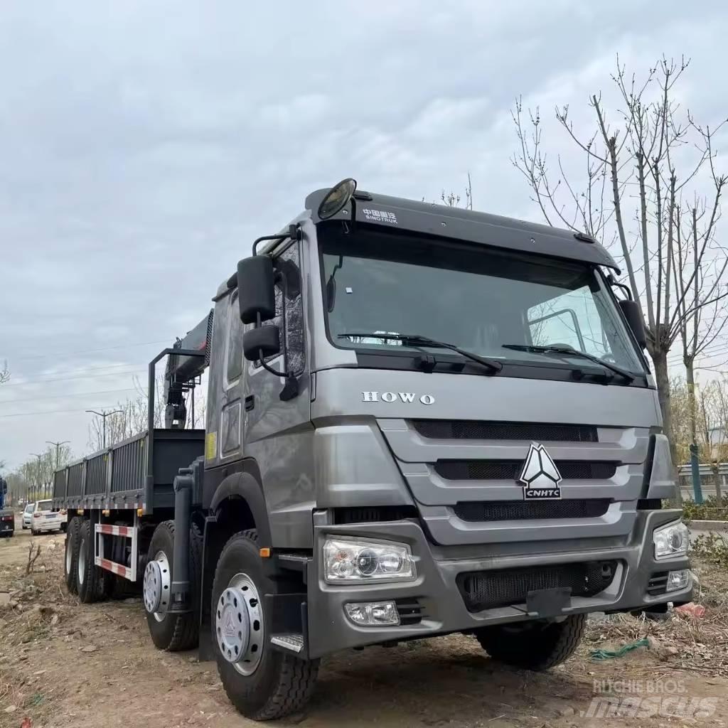 Howo 371 8x4 Kamioni sa kranom