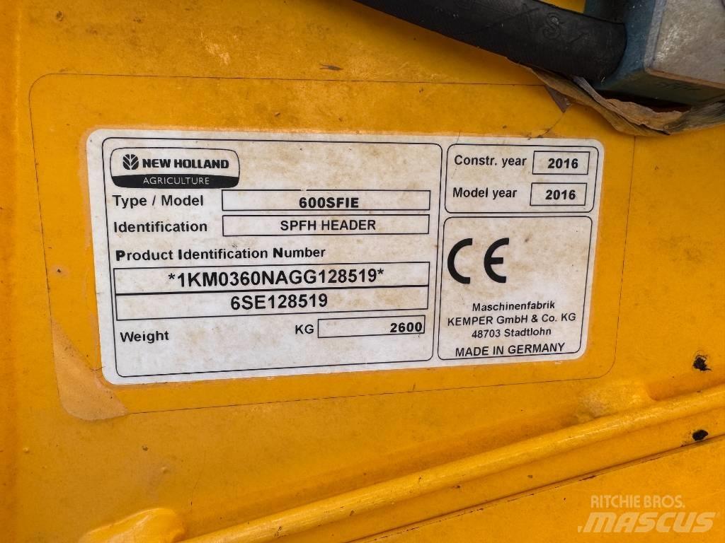 Kemper 600 SFIE Glave hederi za kombajne