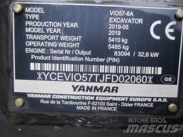 Yanmar Vio 57 Mini bageri <7t