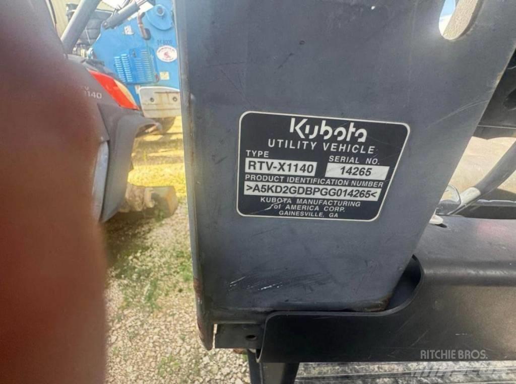 Kubota RTV-X 1140 Pomoćni strojevi