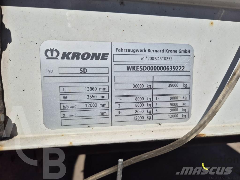 Krone SD Poluprikolice sa ceradom