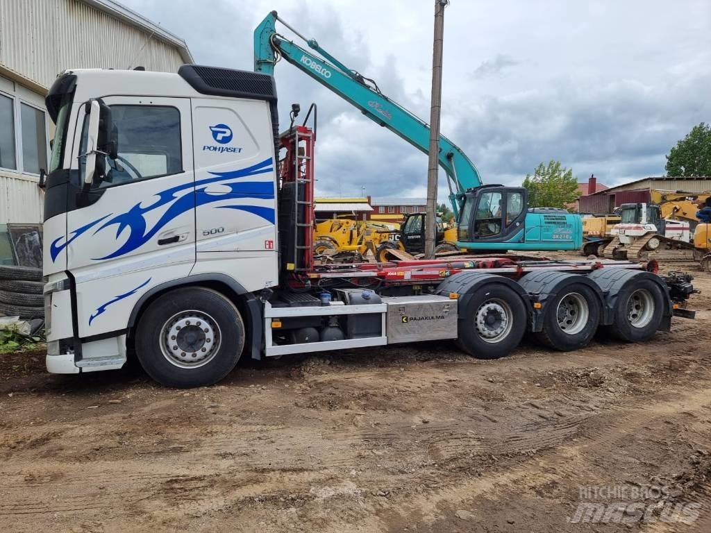 Volvo FH 500 JOAB Rol kiper kamioni s kukama za dizanje