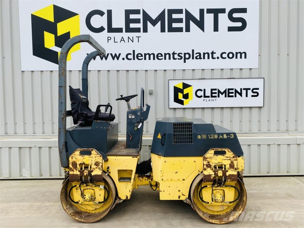 Bomag BW120AD-3 Valjci sa dvojnim bubnjem