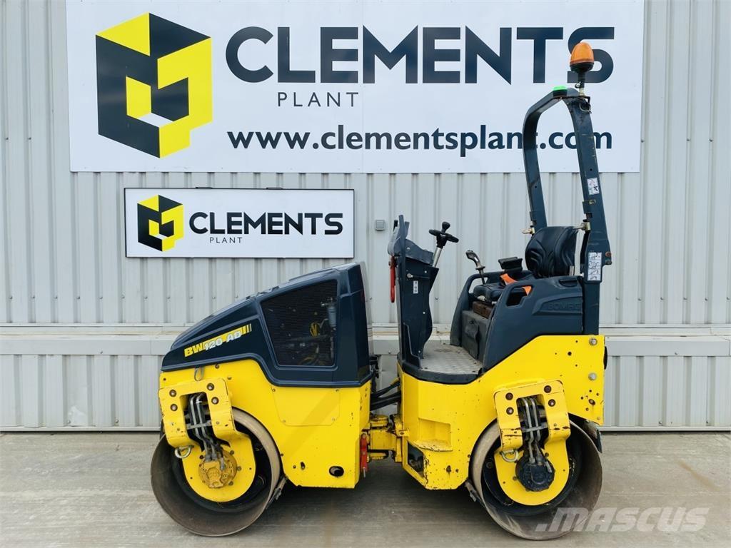 Bomag BW120AD-5 Valjci sa dvojnim bubnjem