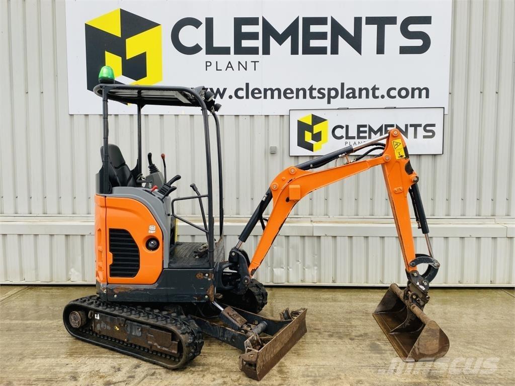 Doosan DX17Z Mini bageri <7t