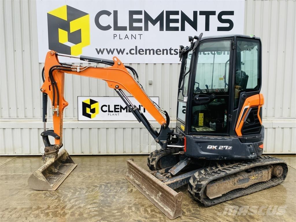 Doosan DX27Z Mini bageri <7t