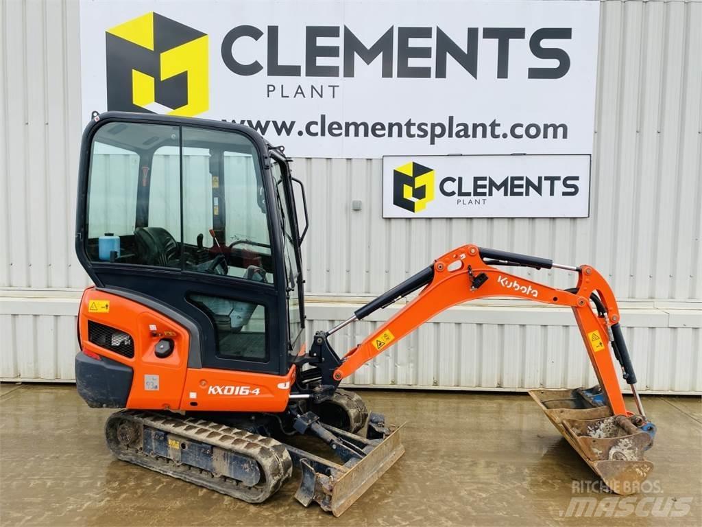 Kubota KX016-4 Mini bageri <7t