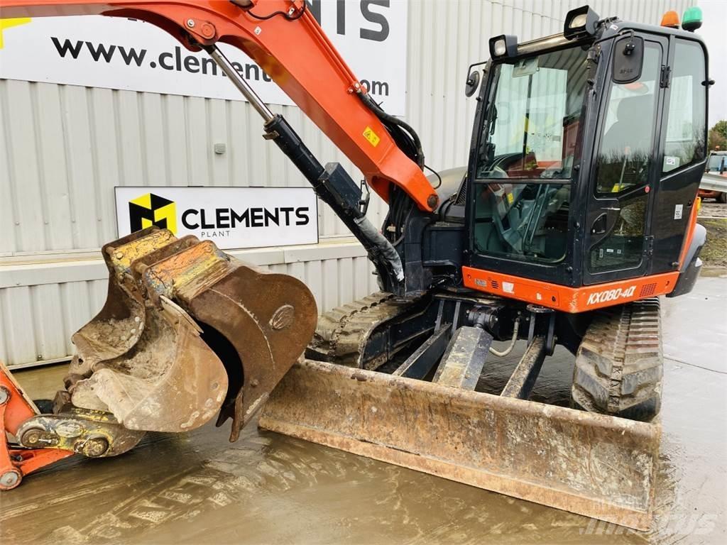 Kubota KX080-4a Midi bageri 7t – 12t