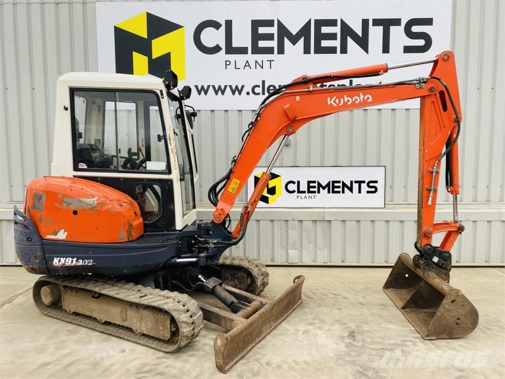 Kubota KX91-3a2 Mini bageri <7t