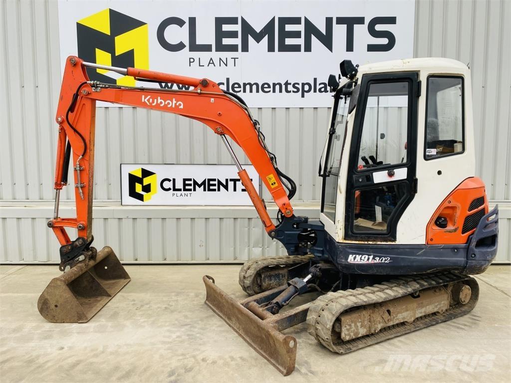Kubota KX91-3a2 Mini bageri <7t