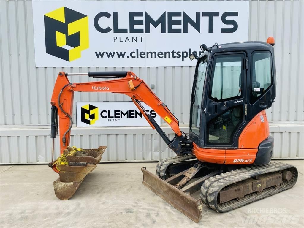 Kubota U25-3EU Mini bageri <7t