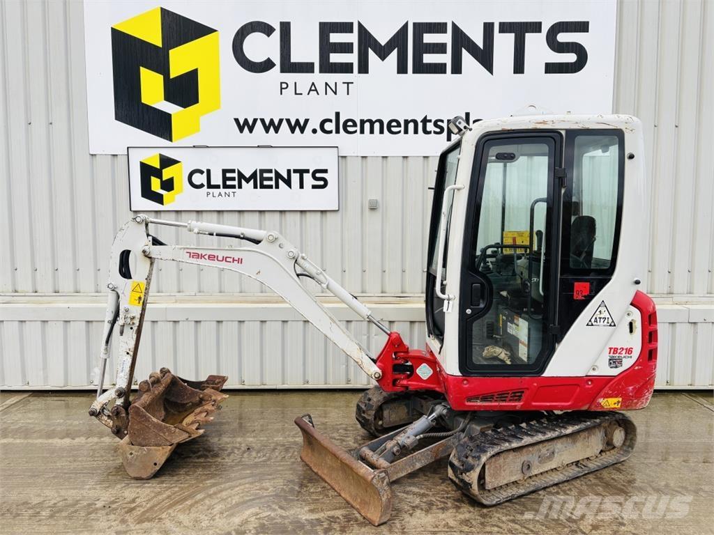 Takeuchi TB216 Mini bageri <7t