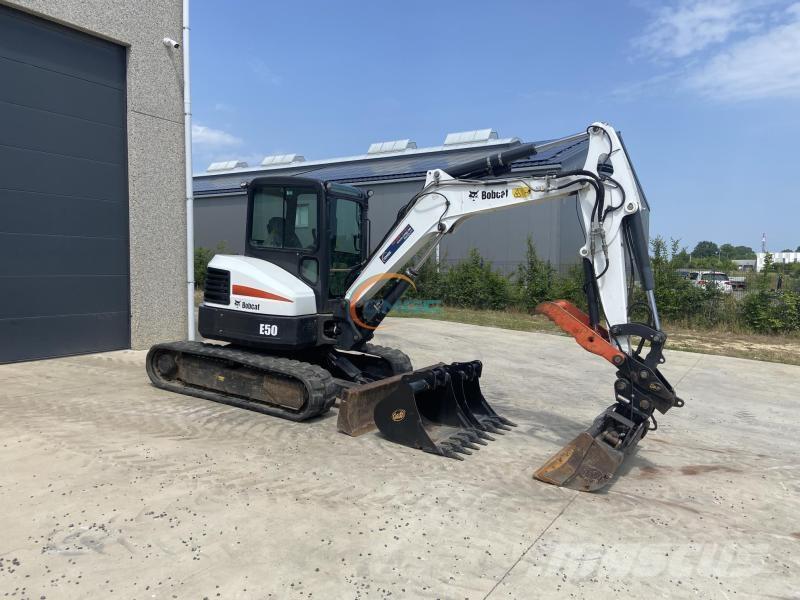 Bobcat E 50 Bageri na kotačima